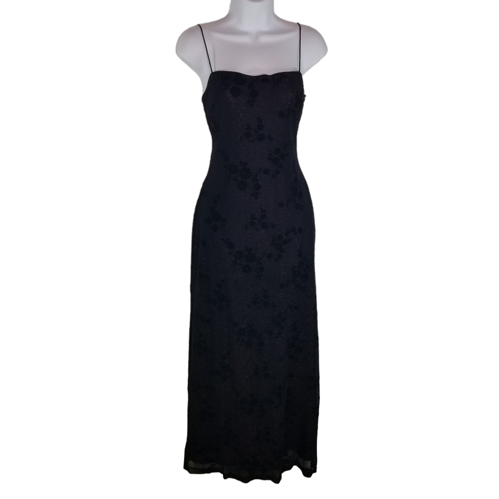 Vtg 90s y2k Rampage Whimsigoth Witchy Gothic Formal maxi dress - Picture 2 of 10